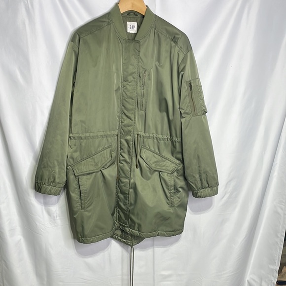 Gap riff long bomber fishtail anorak - Picture 1 of 2